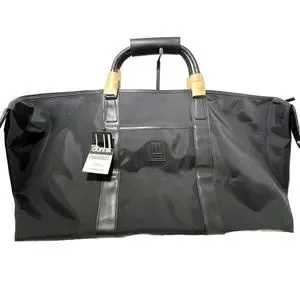 Dunhill L Canvas Weekender ダンヒル Dunhill Leather Trimmed Coated Canvas Weekender | eBay